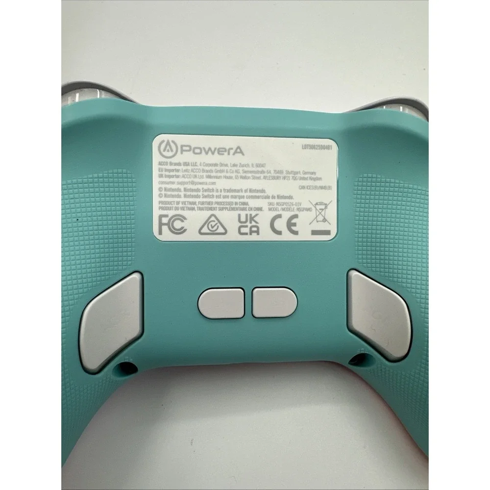 Nintendo Switch 2 PowerA Advantage Wired Controller Super Mario Mushroom Kingdom